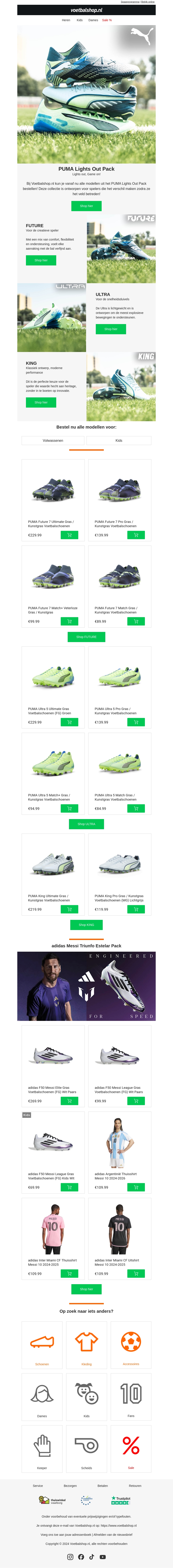 🚨 RELEASE | PUMA Lights Out Pack én de nieuwe schoenen van Messi! 🚨 RELEASE | PUMA Lights Out Pack én de nieuwe schoenen van Messi!