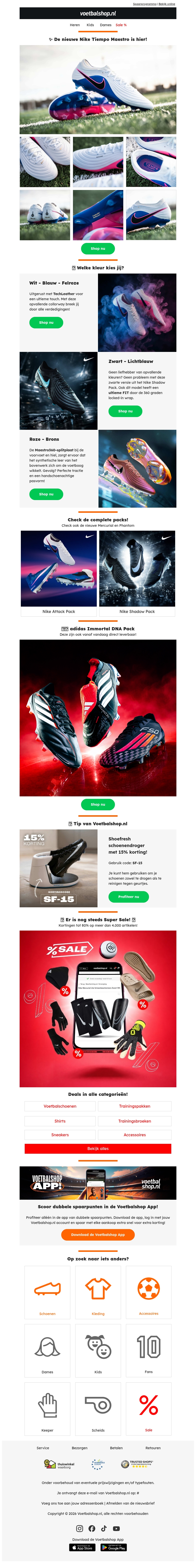 ✨ De nieuwe Nike Tiempo Maestro is hier! ✨ De nieuwe Nike Tiempo Maestro is hier!