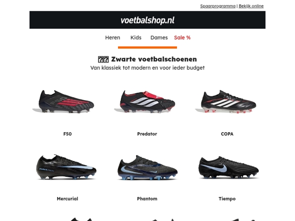 ⚽🖤 Zwarte voetbalschoenen​