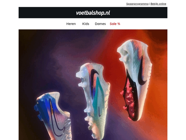 👀 Nieuwe Nike voetbalschoenen en heel veel Black Friday Deals!
