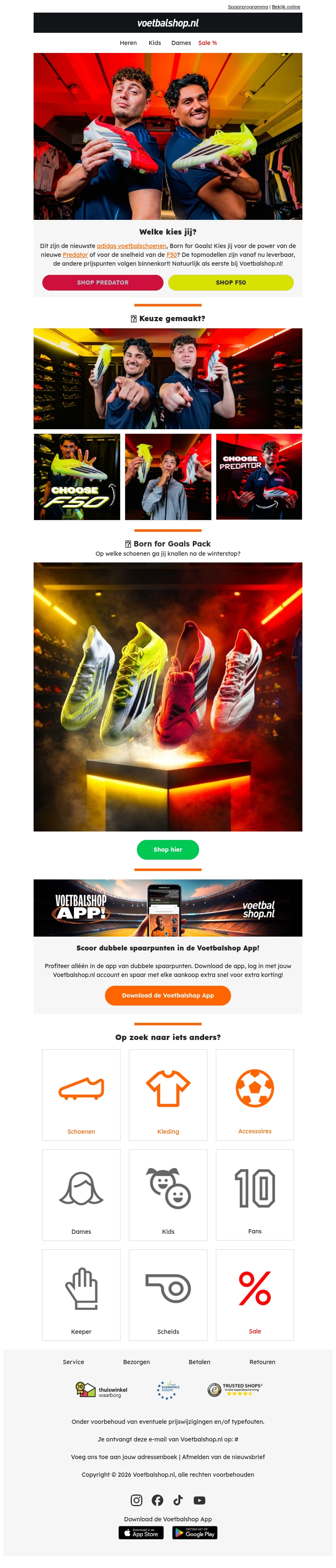 đ Predator vs F50...welke kies jij? đ Predator vs F50...welke kies jij?
