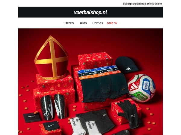 🎁 (Voetbal)schoencadeautjes!