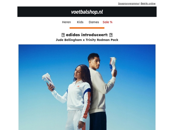 💙🤍​ Dit is het ​Jude Bellingham x Trinity Rodman Pack!