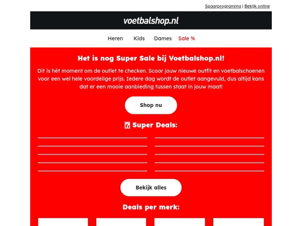 🚨 Het is nog steeds SUPER SALE! Korting tot 85%