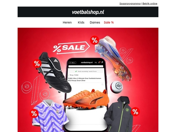 🤑 Super SALE tot 86% korting! Meer dan 4.000 artikelen in onze outlet