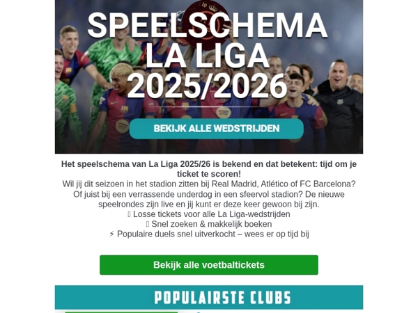 ⚡Plan je Spaanse voetbaltrip – tickets nu beschikbaar

 😍