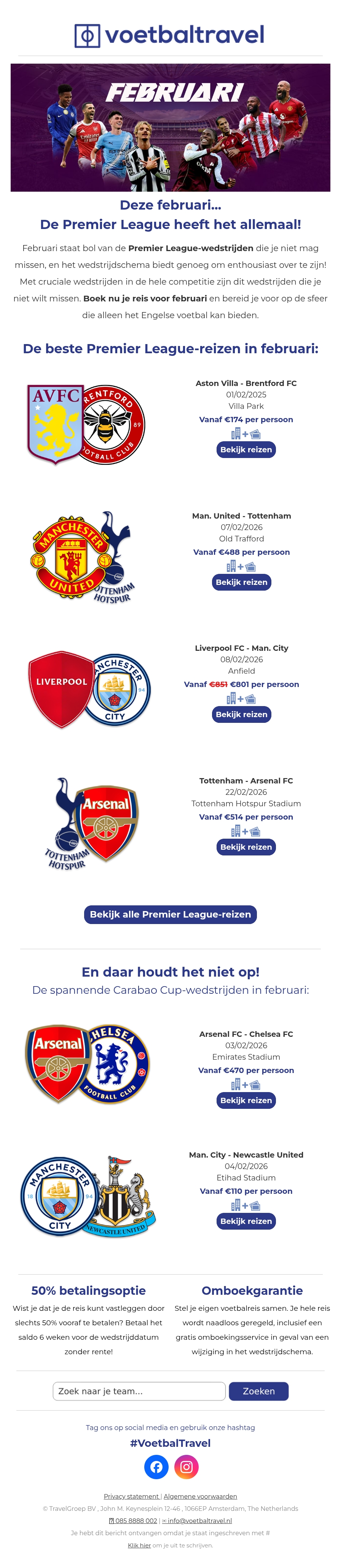 ⚽ Premier League-wedstrijden om naar uit te kijken ⚽ Premier League-wedstrijden om naar uit te kijken
