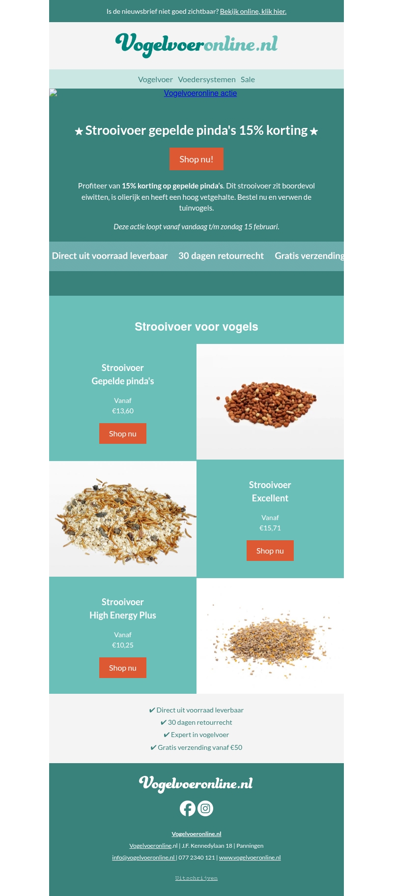Pak je voordeel! Pak je voordeel!
