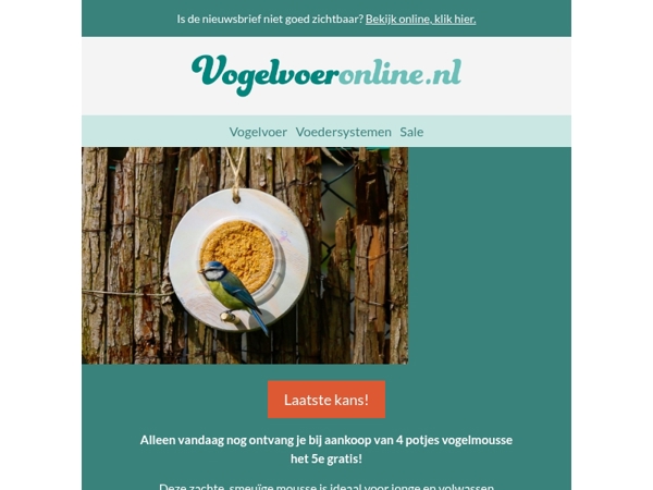 Laatste kans!