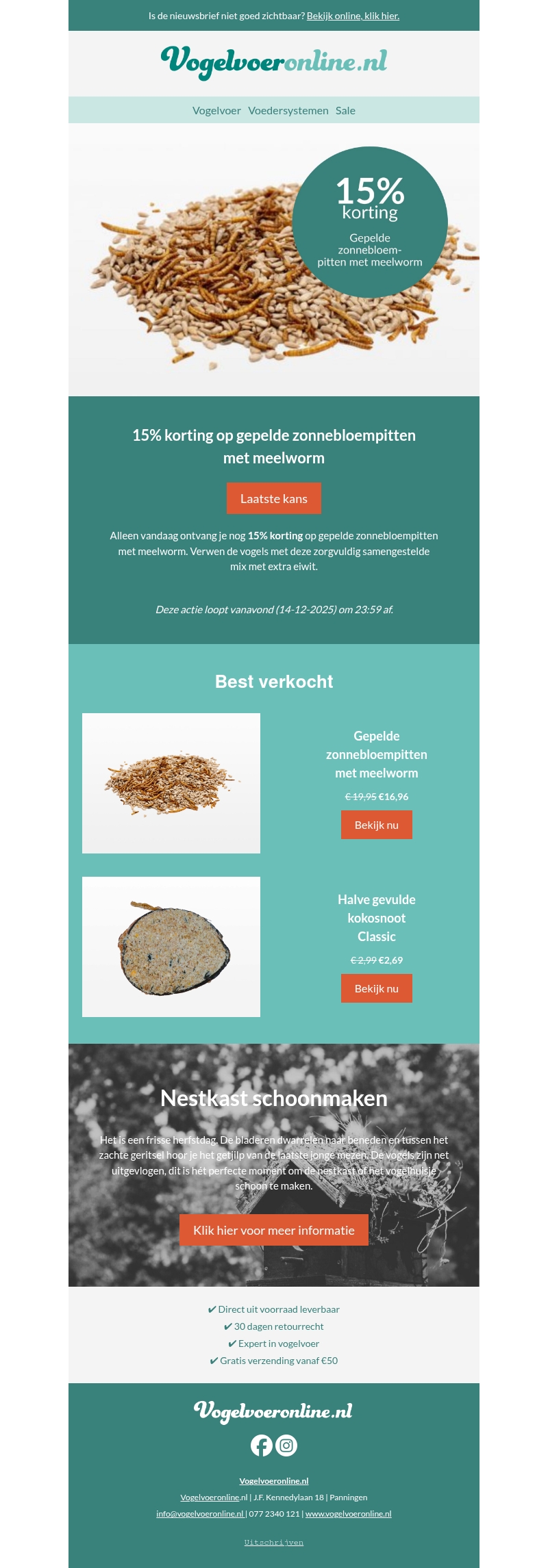 Laatste kans! Laatste kans!