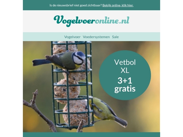 Vetbol XL 3+1 gratis!