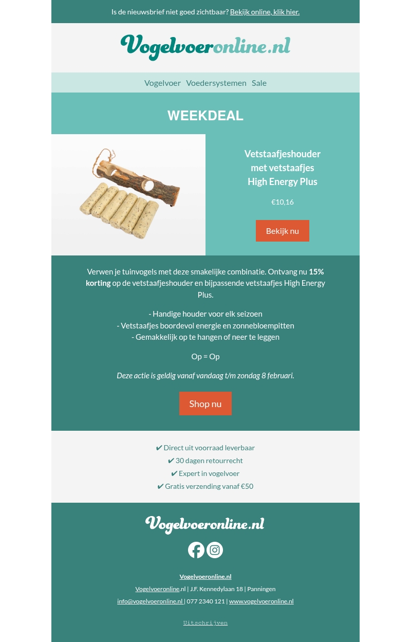Actie van deze week!⭐️ Actie van deze week!⭐️