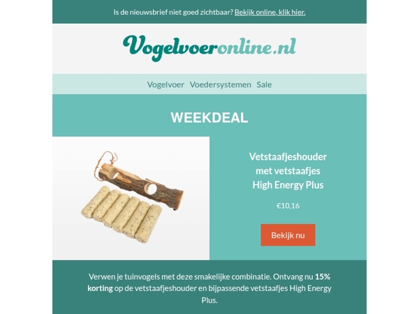 Actie van deze week!⭐️