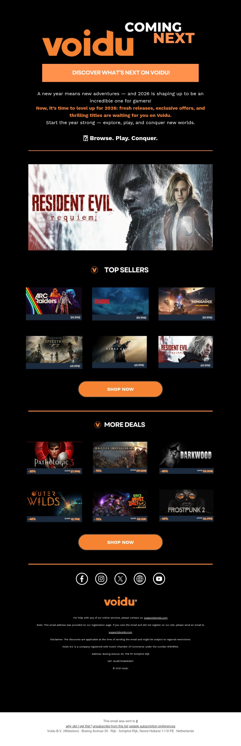 Welcome 2026 with Epic Games and Even Bigger Deals! Welcome 2026 with Epic Games and Even Bigger Deals!