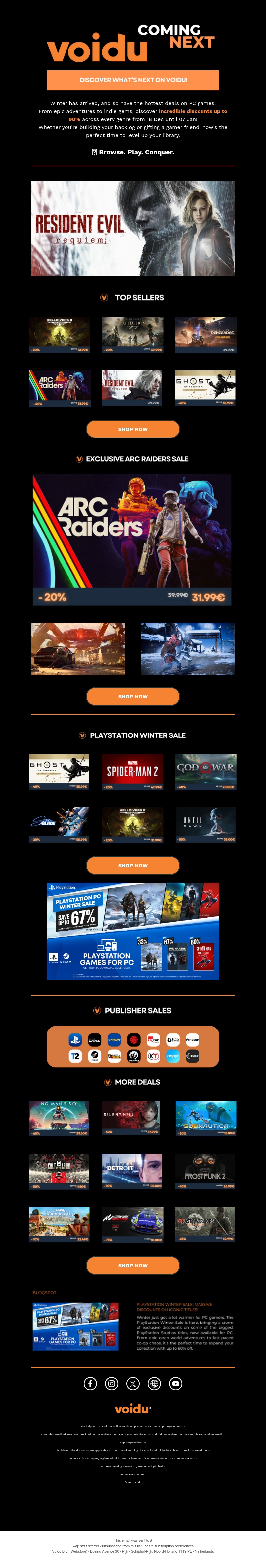 ❄️ Winter Sale is Here – Up to 90% Off Your Favorite Games! ❄️ Winter Sale is Here – Up to 90% Off Your Favorite Games!