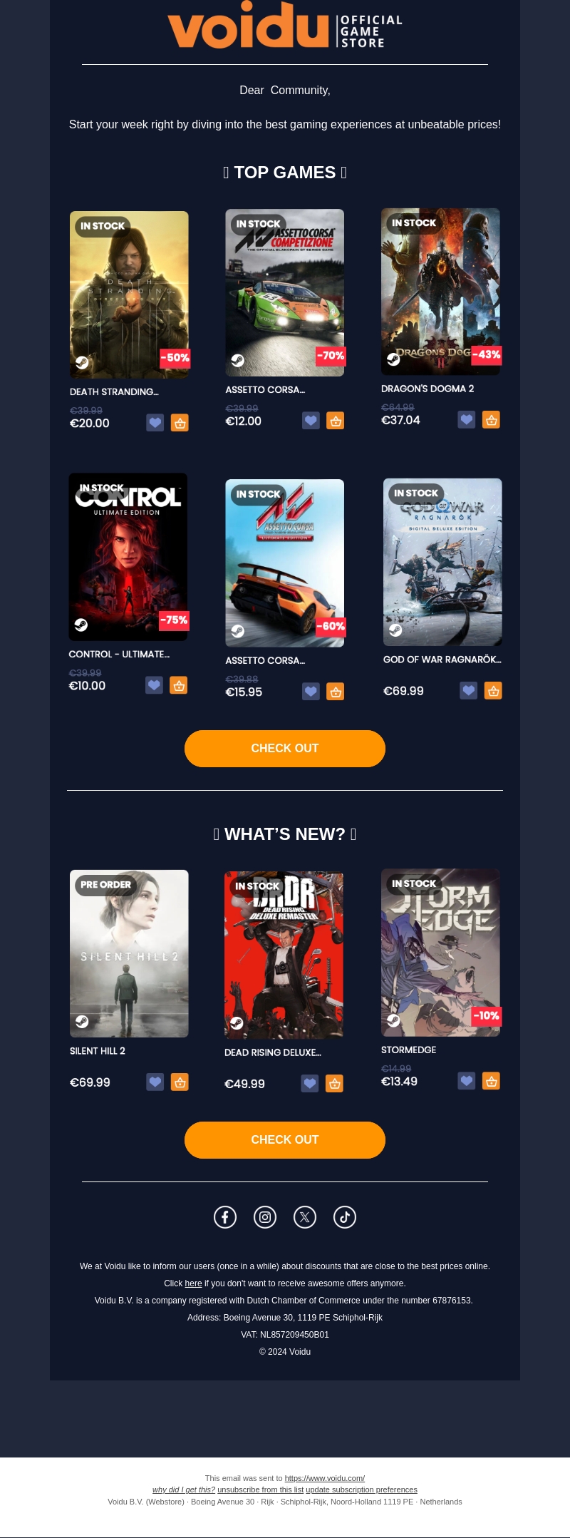 This Week's Top Games Await on Voidu! π£ This Week's Top Games Await on Voidu! π£