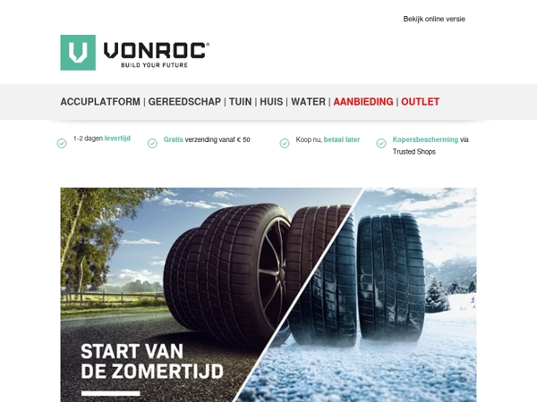 🌞 Tijd voor de bandenwissel!