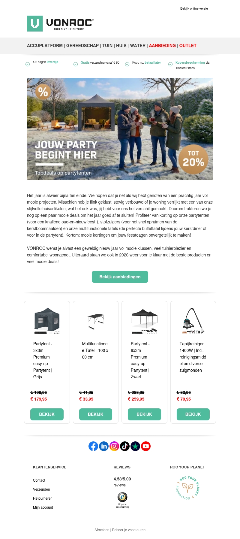 VONROC wenst je fijne feestdagen en een goed 2026!๐ VONROC wenst je fijne feestdagen en een goed 2026!๐