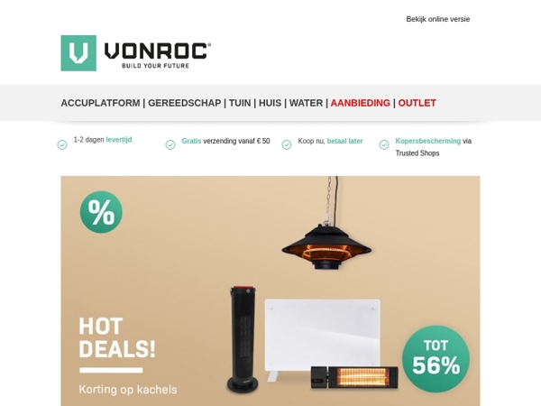 HOT DEALS! Tot 56% korting op kachels! 🔥