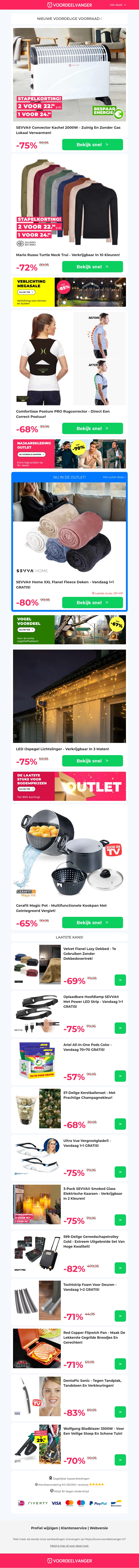 π€ 75% Korting EN Bespaar Energie: Convector Kachel / Turtle Neck Trui / Rugcorrector / IJspegel Lichtslinger / Magic Pot π€ 75% Korting EN Bespaar Energie: Convector Kachel / Turtle Neck Trui / Rugcorrector / IJspegel Lichtslinger / Magic Pot