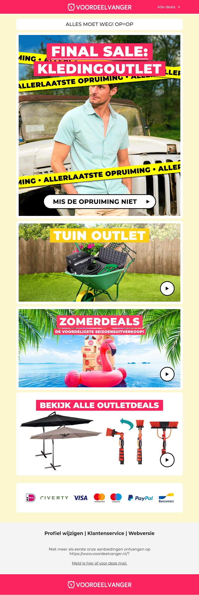 ✅ Alle prijzen verlaagd: FINAL SALE Kledingoutlet! ✅ Alle prijzen verlaagd: FINAL SALE Kledingoutlet!