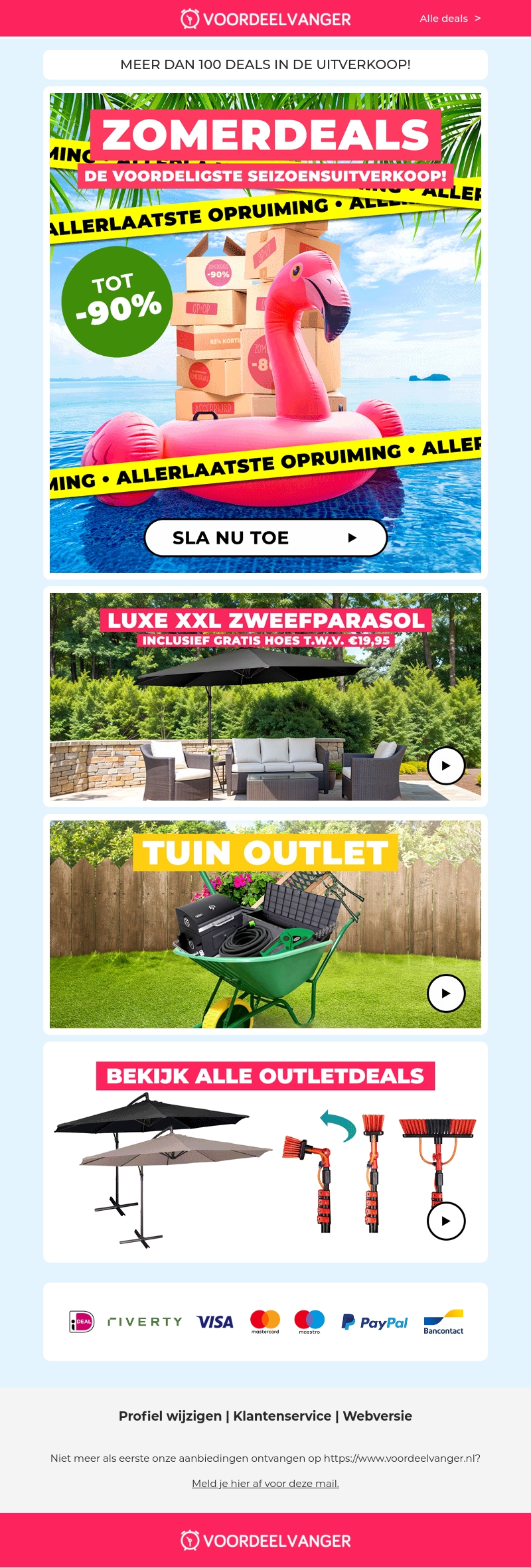 π¦©πΉ Allerlaatste OPRUIMING: Zomerdeals! π¦©πΉ Allerlaatste OPRUIMING: Zomerdeals!