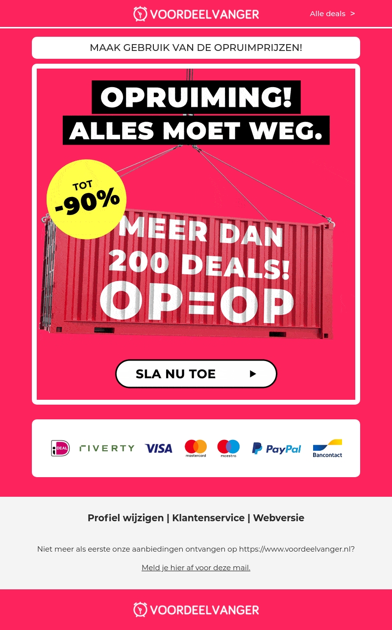 π¨ MAGAZIJNOPRUIMING: Alles Moet Weg. π¨ π¨ MAGAZIJNOPRUIMING: Alles Moet Weg. π¨