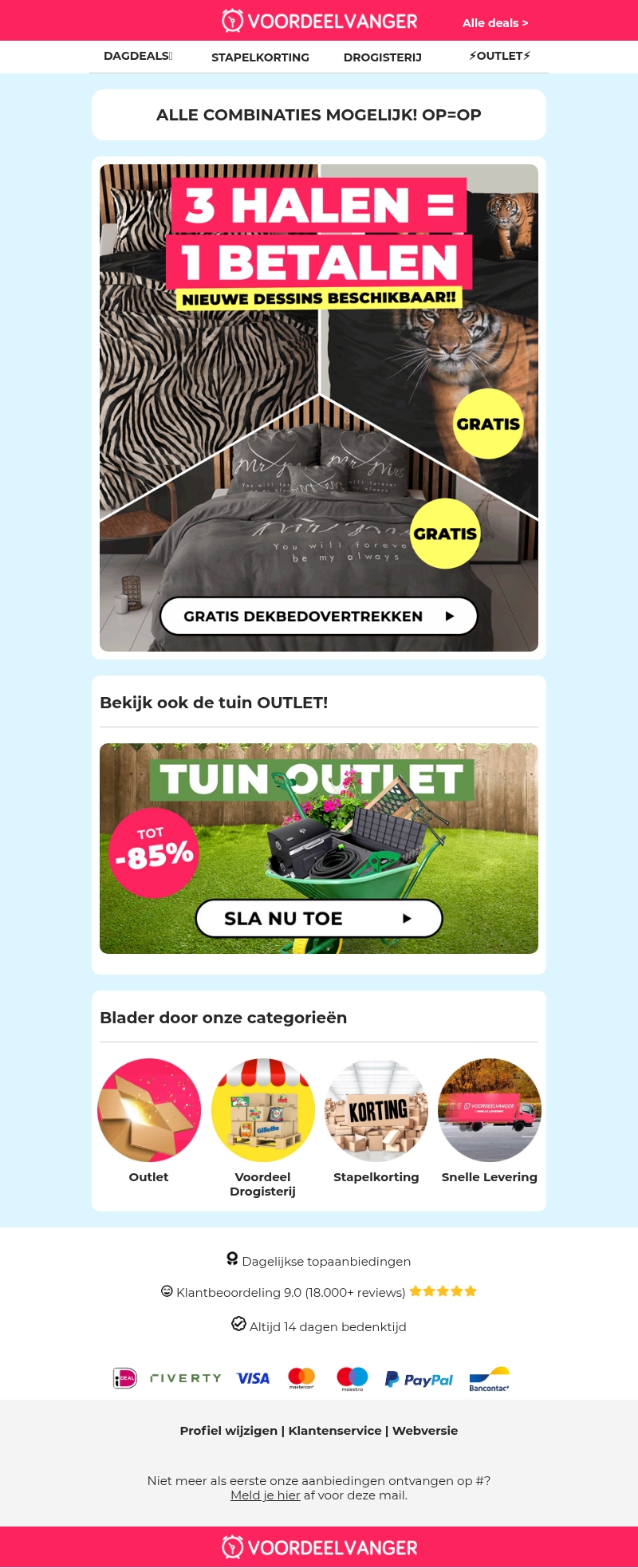 π₯β οΈ OP=OP: 3 Halen = 1 Betalen op Dekbedovertrekken! π₯β οΈ OP=OP: 3 Halen = 1 Betalen op Dekbedovertrekken!