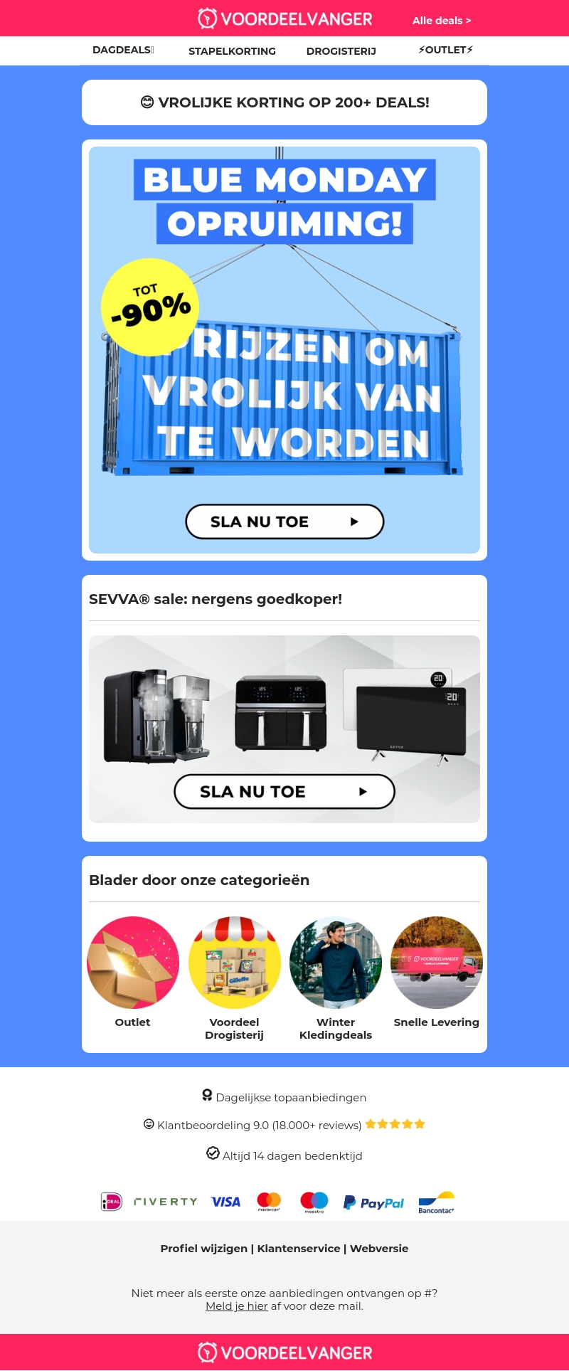 ๐ Blue Monday OPRUIMING: Alles Moet Weg. ๐ ๐ Blue Monday OPRUIMING: Alles Moet Weg. ๐