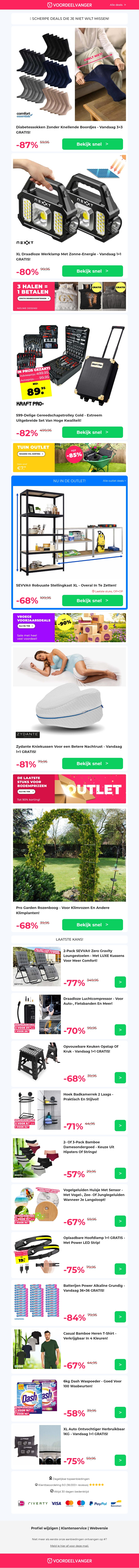 π₯ 3+3 GRATIS: Anti-Knel Diabessokken π₯ / Draadloze Solar Werklamp 1+1 / Gereedschapstrolley / Kniekussen / Rozenboog π₯ 3+3 GRATIS: Anti-Knel Diabessokken π₯ / Draadloze Solar Werklamp 1+1 / Gereedschapstrolley / Kniekussen / Rozenboog