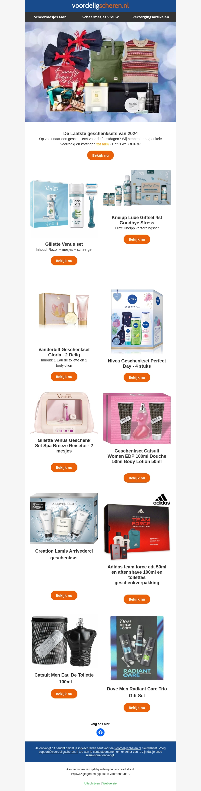 De laatste Geschenksetjes van 2024 De laatste Geschenksetjes van 2024