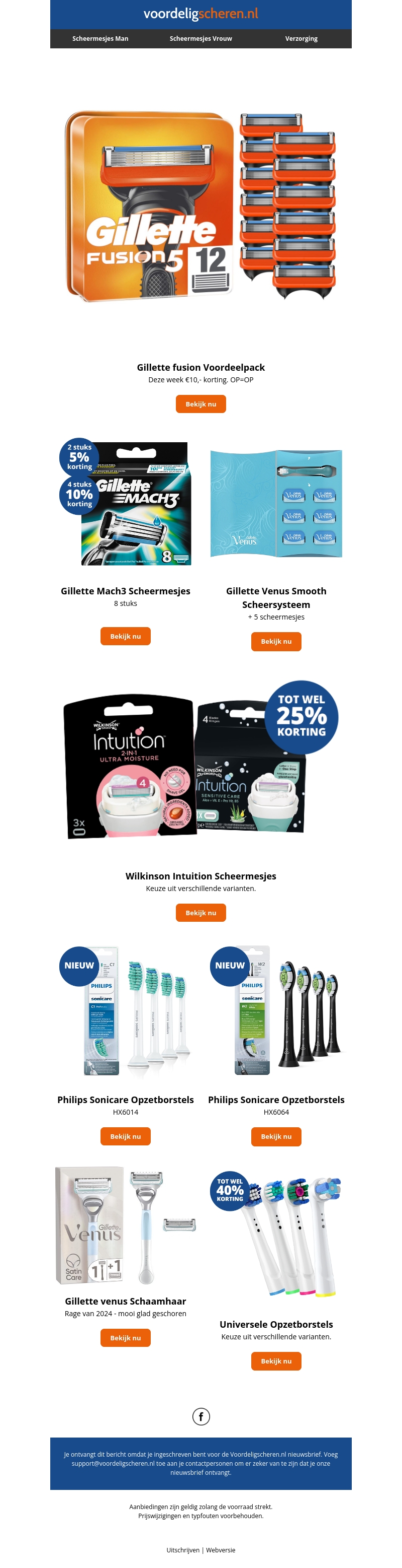Gillette- veel 28% korting | Nieuw: Fusion voordeelverpakking Gillette- veel 28% korting | Nieuw: Fusion voordeelverpakking