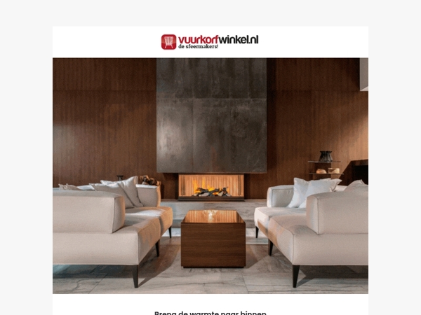 Stijlvol & warm: elektrische haarden