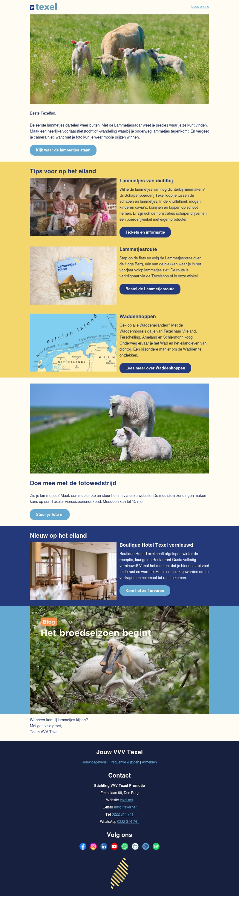 De Lammetjesradar is live De Lammetjesradar is live