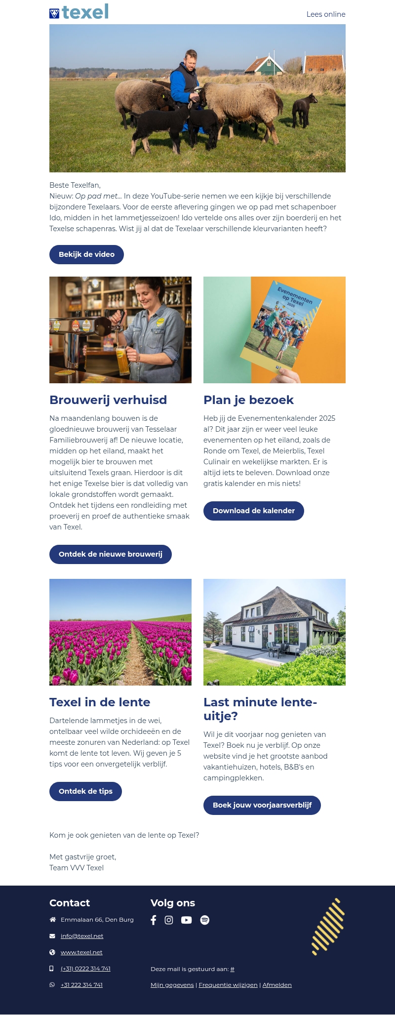 Beleef het lammetjesseizoen met schapenboer Ido! Beleef het lammetjesseizoen met schapenboer Ido!