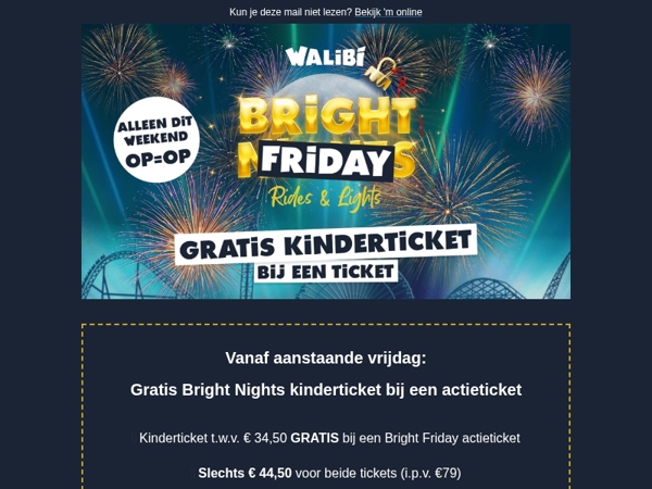🎁 Gratis Bright Nights kinderticket