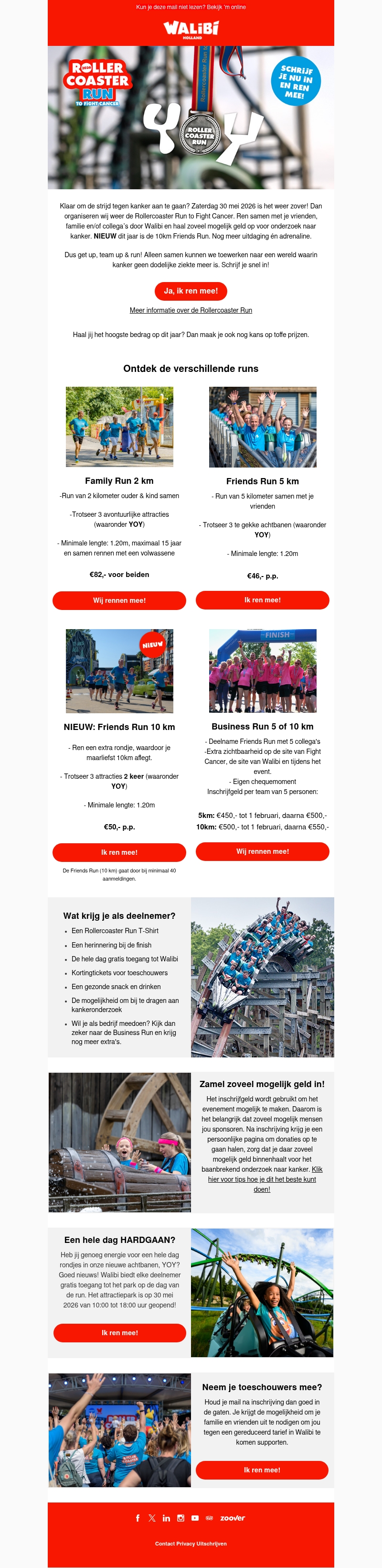 Rollercoaster Run 2026 - Ren jij mee? Rollercoaster Run 2026 - Ren jij mee?
