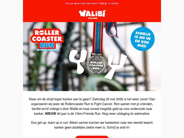 Rollercoaster Run 2026 - Ren jij mee?