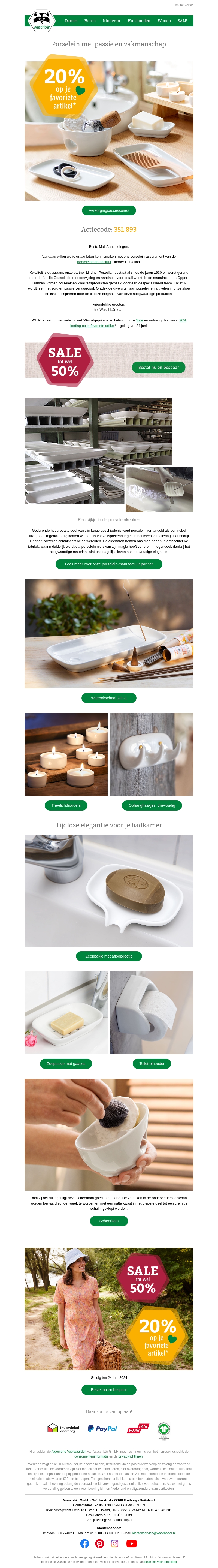 Hoogwaardig porselein ☕ Dubbelvoordeel: Sale + 20% op je 💚-artikel* Hoogwaardig porselein ☕ Dubbelvoordeel: Sale + 20% op je 💚-artikel*