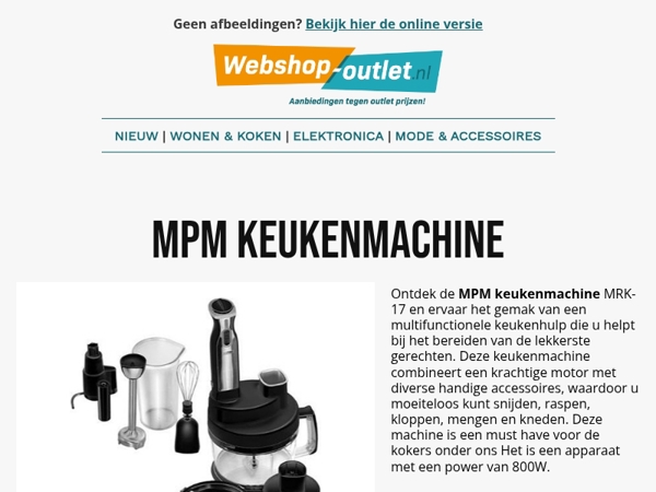 🍽️ Slim koken begint hier – topdeals voor jouw keuken