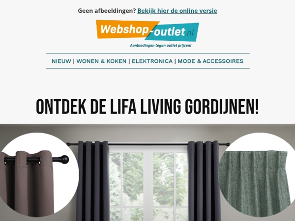 📦 Lifa Living gordijnen – stijlvol wonen begint hier