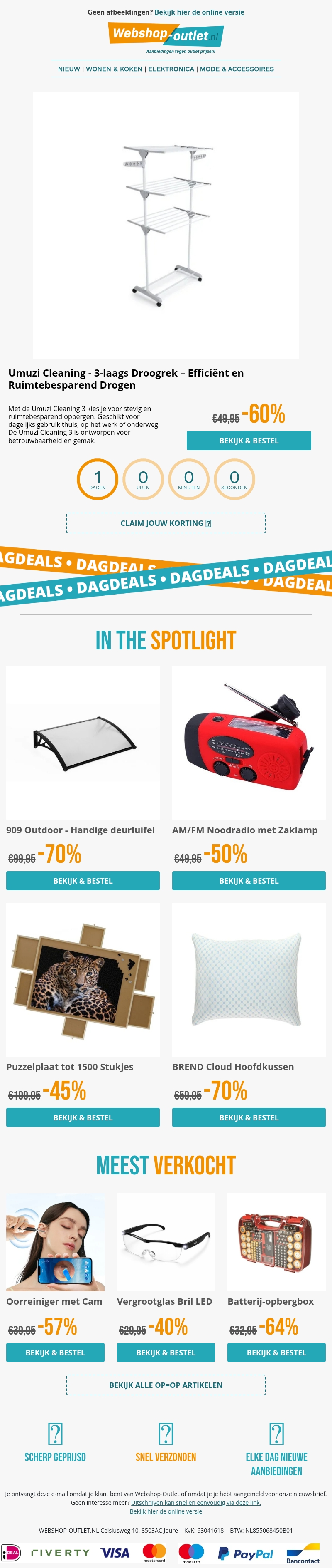 Umuzi Cleaning Droogrek / Handige Deurluifel / Noodradio met Zaklamp / Brend Puzzelplaat / Brend Hoofdkussen Umuzi Cleaning Droogrek / Handige Deurluifel / Noodradio met Zaklamp / Brend Puzzelplaat / Brend Hoofdkussen