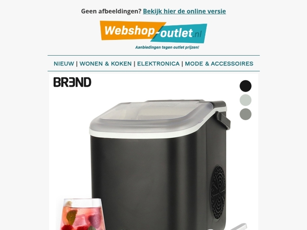 IJsblokjesmachine van Brend / Dusk Buitenlamp op Zonne-Energie / Handdoeken / Fruitvliegvallen / Stalen Tuinbank