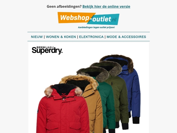 Superdry Winterjassen / Compressie sokken / Brend TorenKachels / Outdoor LED Kaarsen van FlinQ / Gusta Waxinelichthouders