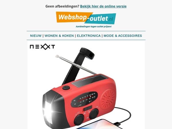 🏆 Dé bestsellers van deze week – Noodradio / Zaklampen / Emma Matrassen / En meer..