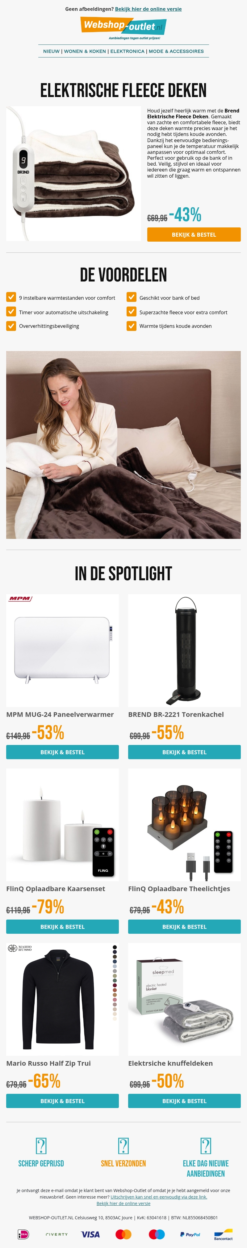 π Elektrische deken + warme wintermusthaves β OP=OP! π Elektrische deken + warme wintermusthaves β OP=OP!