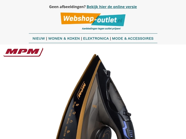 MPM Stoomstrijkijzer / Smile Pannenset / Muts met Verlichting / MPM Heater / Vogel Geluidsdoosje