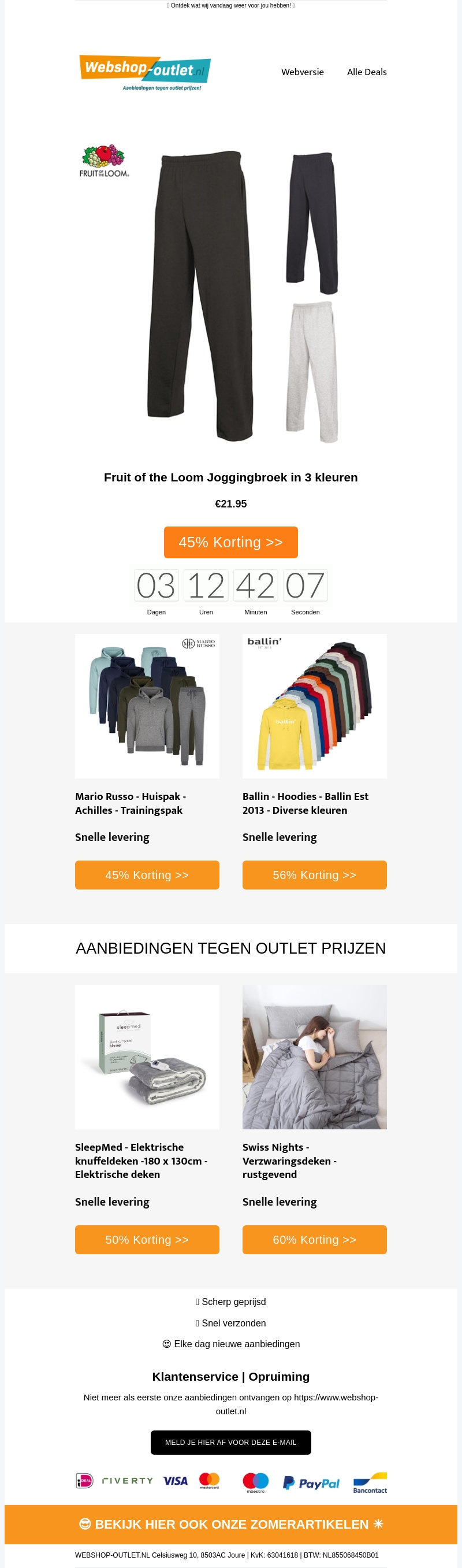 Luie Zondag Deals π Luie Zondag Deals π