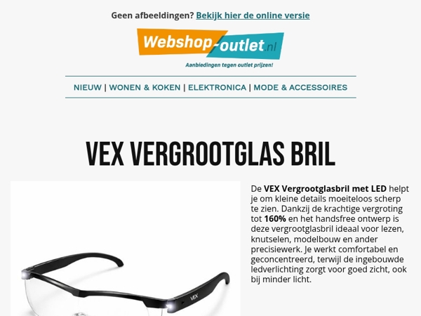 Vergrootglas bril met LED / Puzzelplaat / Digitale Verrekijker / Vergrootglas met LED