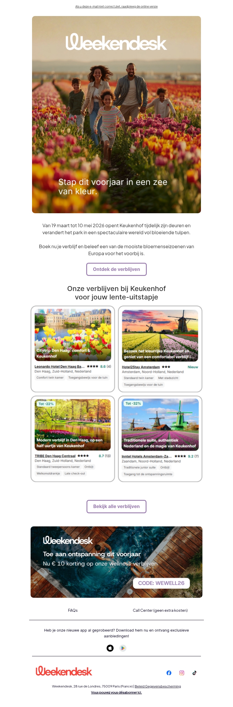 De lente komt eraan in Keukenhof De lente komt eraan in Keukenhof